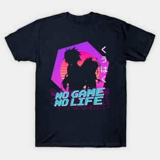 No Game No Life - Vaporwave T-Shirt